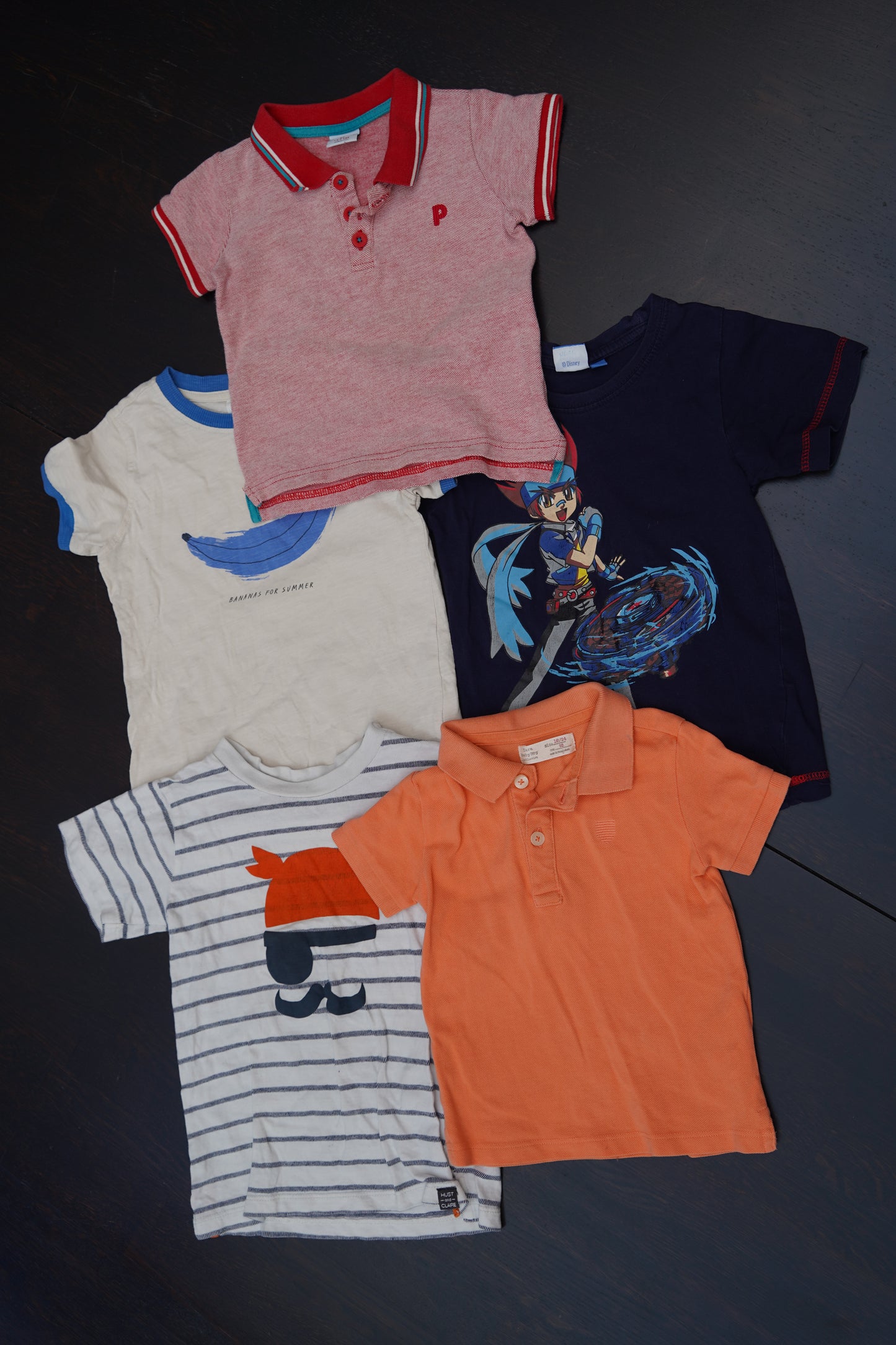 Fire T-skjorter og/eller piké