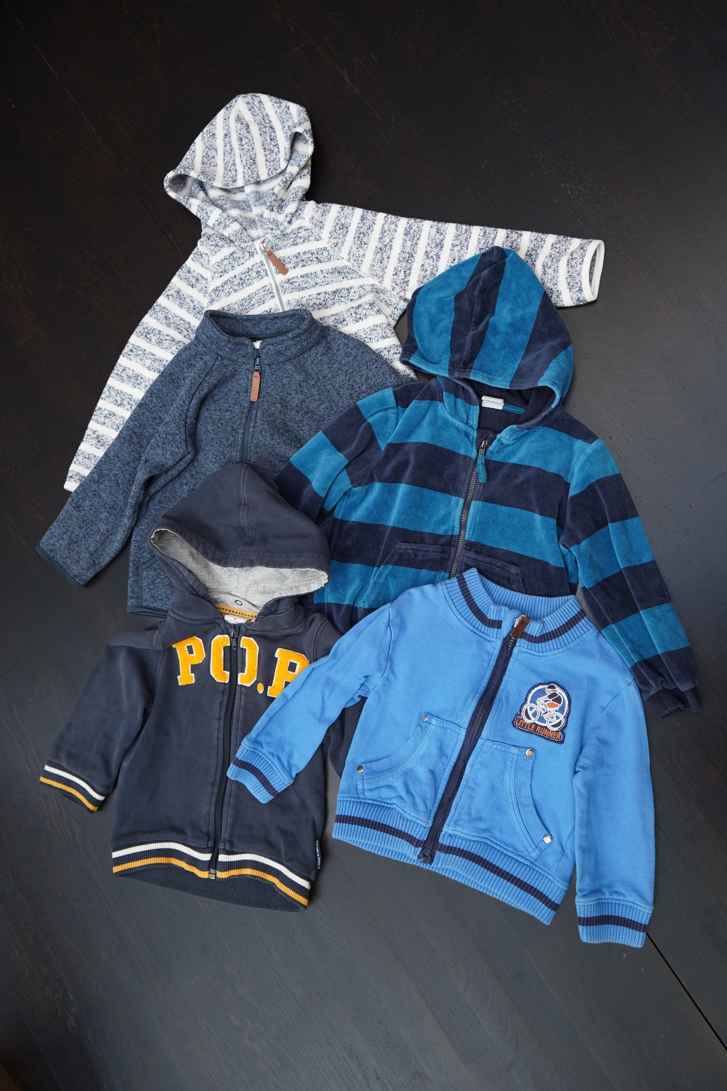 Fire mellomlagsjakker